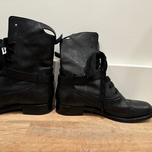 Chloe Combat Boots - Picture 2 of 9